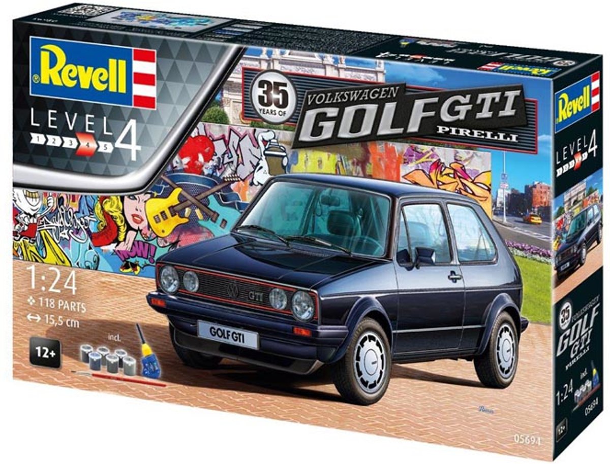 Volkswagen Golf I GTi 1-24 Bouwdoos   ( 05694 )