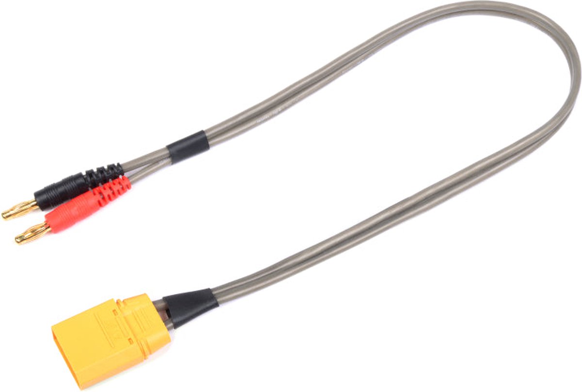 Revtec - Charge Lead Pro Banana 4mm - XT-90 Female - 40 cm - Flat silicone wire 14AWG