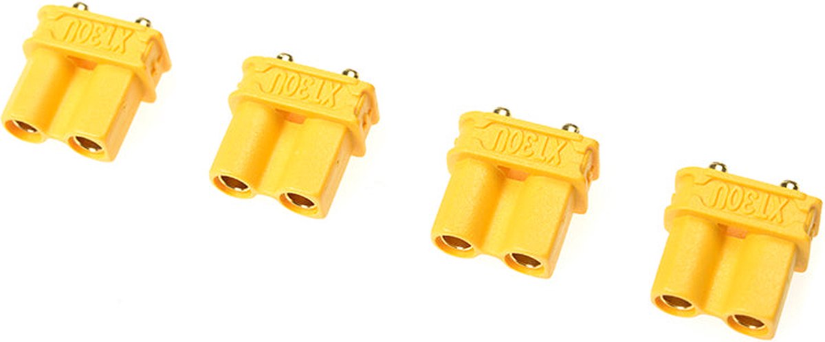 Revtec - Connector - XT-30UPB - Goudcontacten - Man. - 4 st