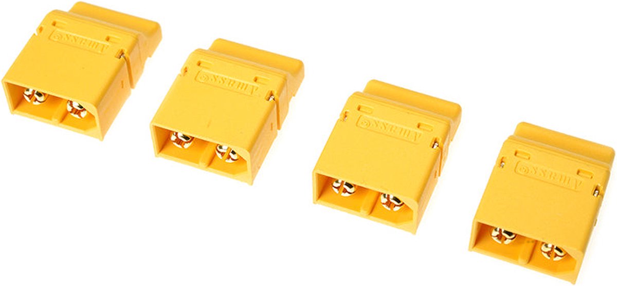 Revtec - Connector - XT-60PT - Goudcontacten - Vrouw. - 4 st