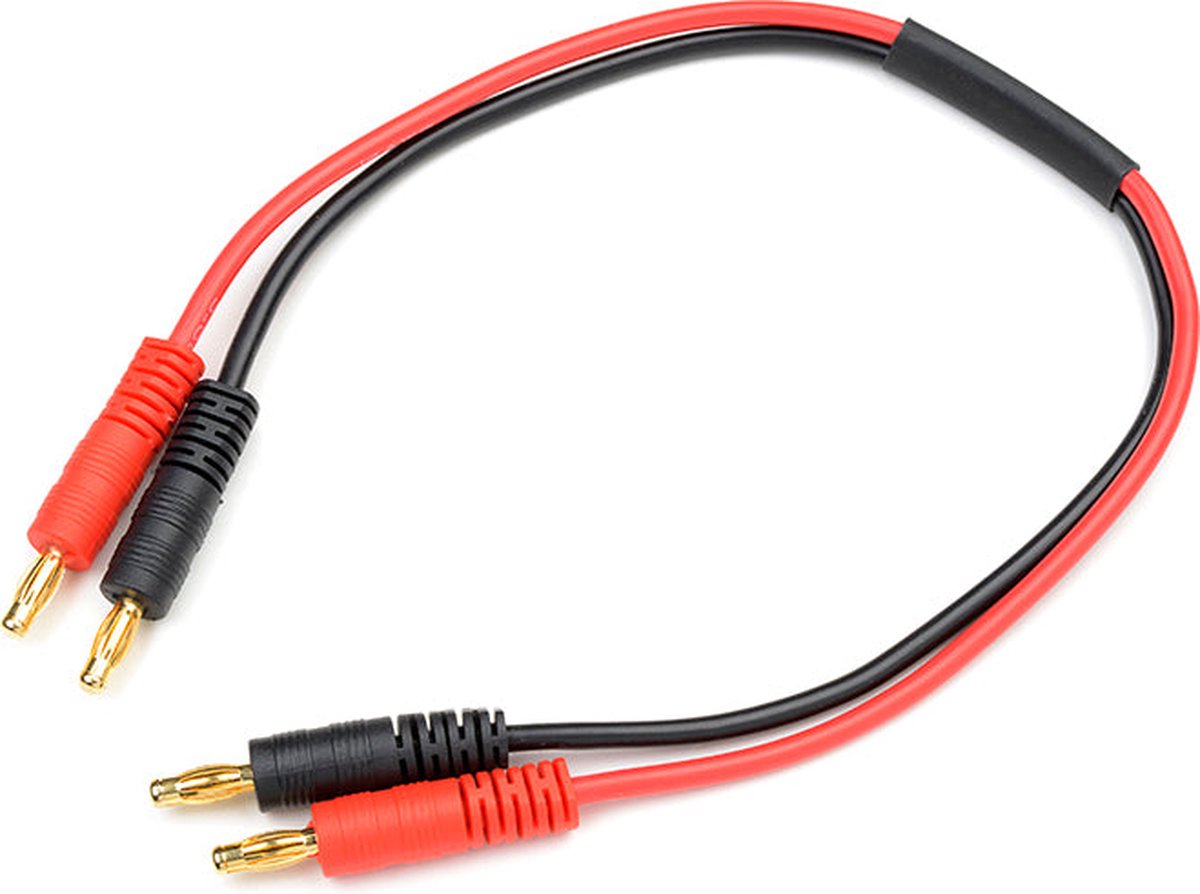 Revtec - Laadkabel - 4mm Banana Connectors - 14AWG Siliconen-kabel - 30cm - 1 st