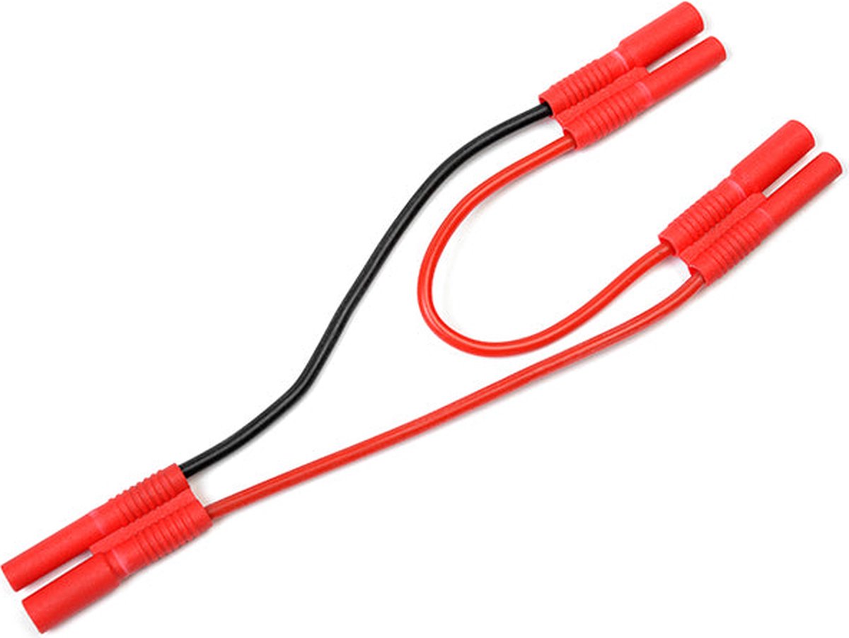 Revtec - Power Y-kabel - Serieel - 2mm Goudconnector - 20AWG Siliconen-kabel - 12cm - 1 st