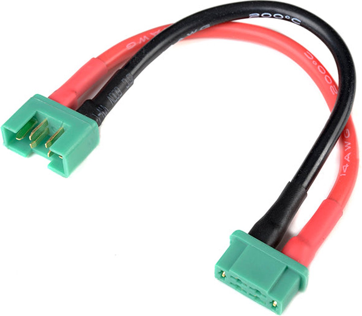 Revtec - Power verlengkabel - MPX - 14AWG Siliconen-kabel - 12cm - 1 st