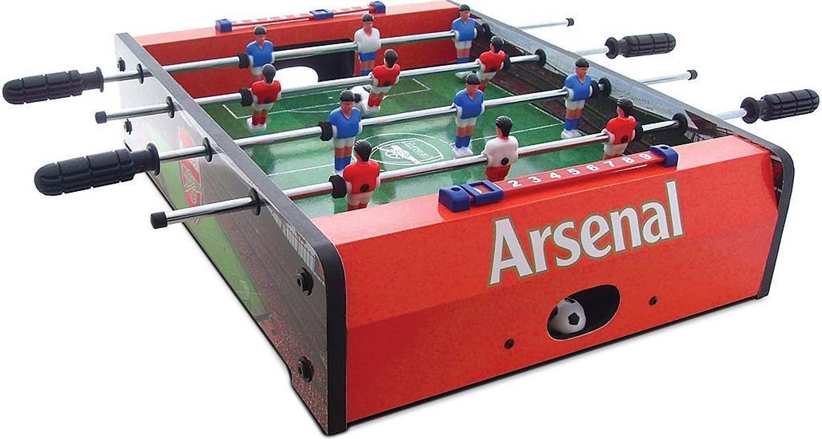 Reydon Voetbaltafel Arsenal 50,5 X 37 Cm Hout Rood/groen