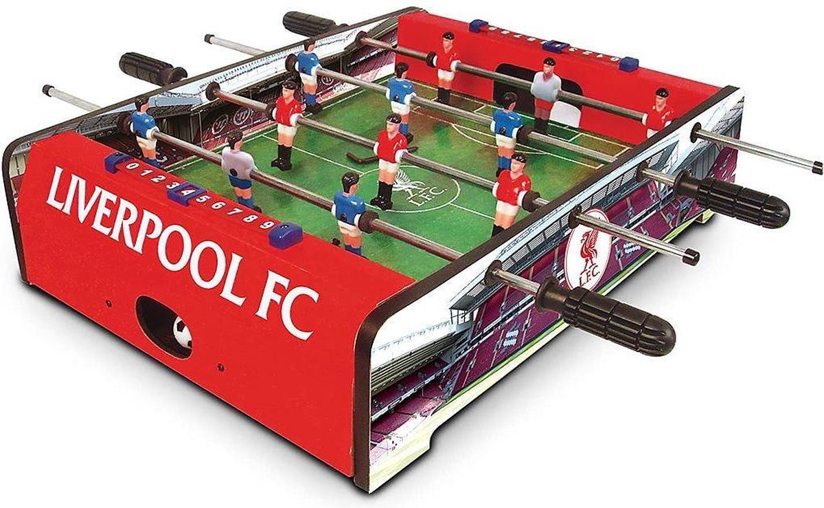 Reydon Voetbaltafel Liverpool Fc 50,5 X 37 Cm Hout Rood/groen