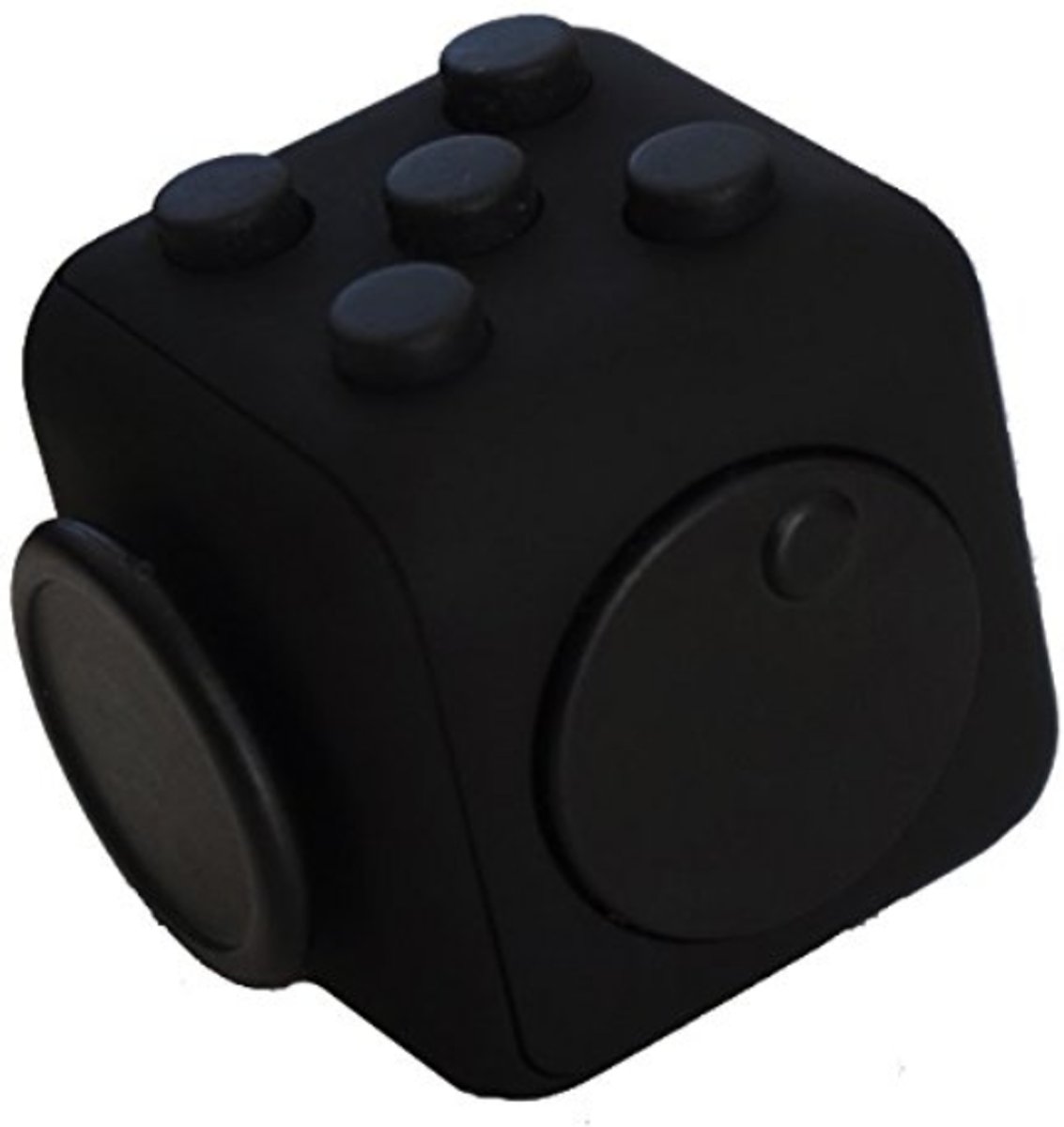 Fidget Cube - Stressbestendig - Helpt met het focussen. ZWART