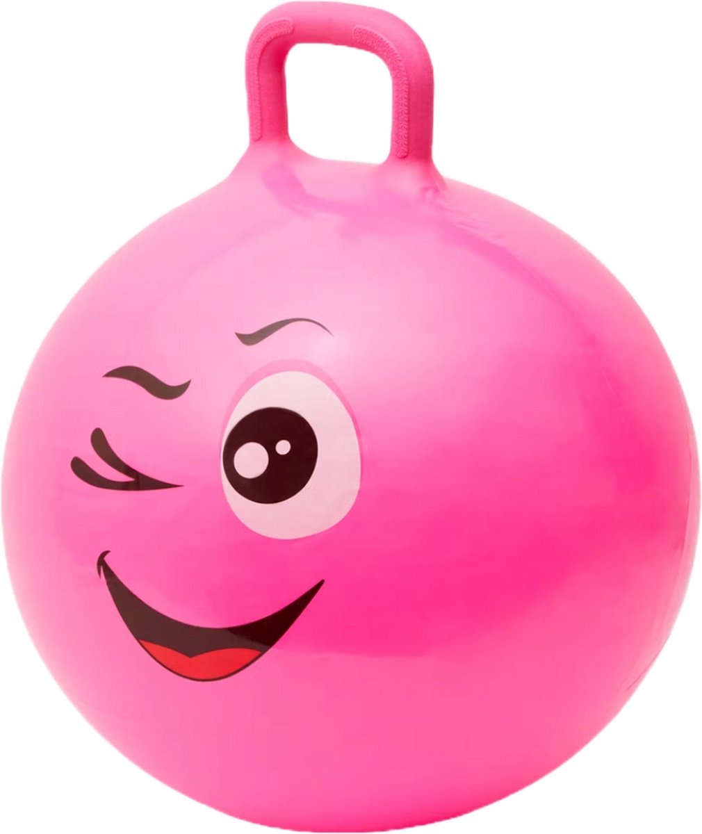 Skippybal - Speelgoed - Kinderen - 45 cm - Hopper Ball - Jongens & Meisjes - ROZE - Rheme