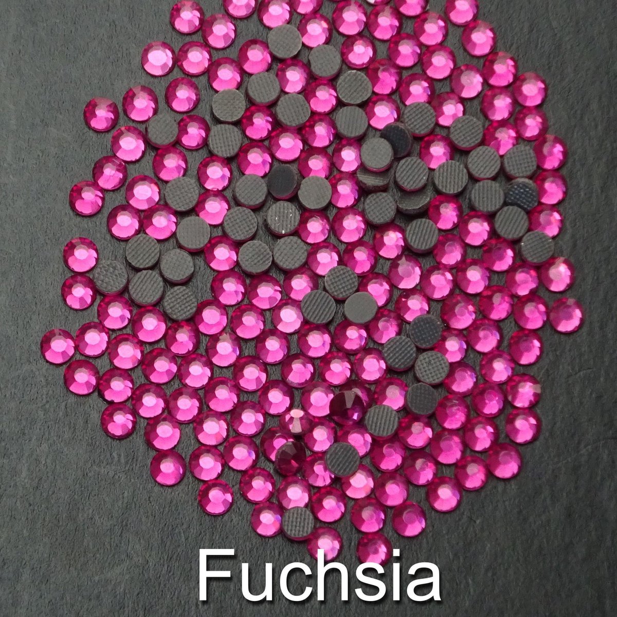 Rhinestone AAA hotfix Fuchsia SS16