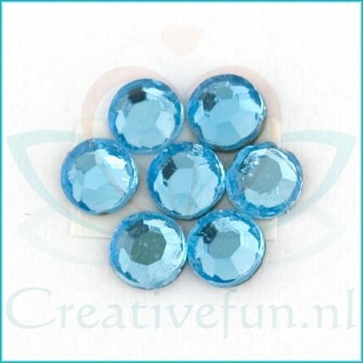 Rhinestone AAA hotfix Sky Blue SS10