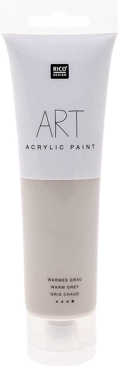 ART ARTIST ACRYLVERF 100ML WARM GRIJS