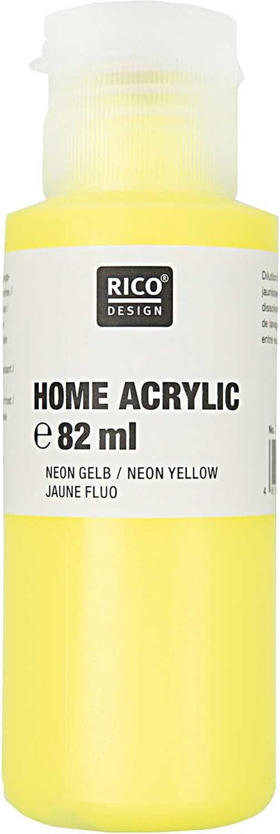 Acrylverf Neon geel Neon yellow