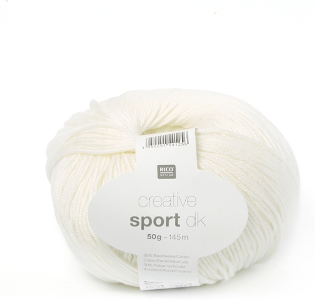 RICO DESIGN CREATIVE SPORT DK  (001) PAK MET 6 BOLLEN a 100 GRAM. PARTIJ 952