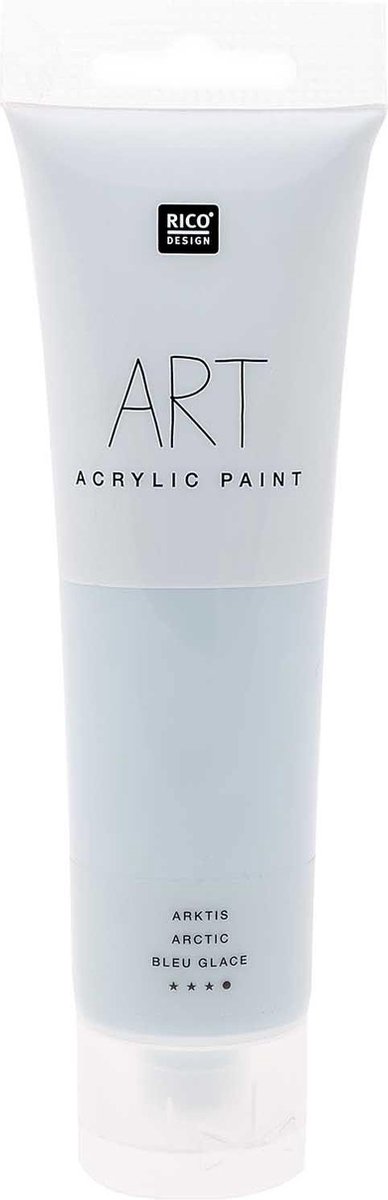 Rico Design ART Series - Arctic - 100 ML - Eersteklas Acrylverf - Verf - Verf voor Kinderen en Volwassenen - Knutselen - Schilderen met Acrylverf - Hobby - DIY - Hobby en Creatief Volwassenen