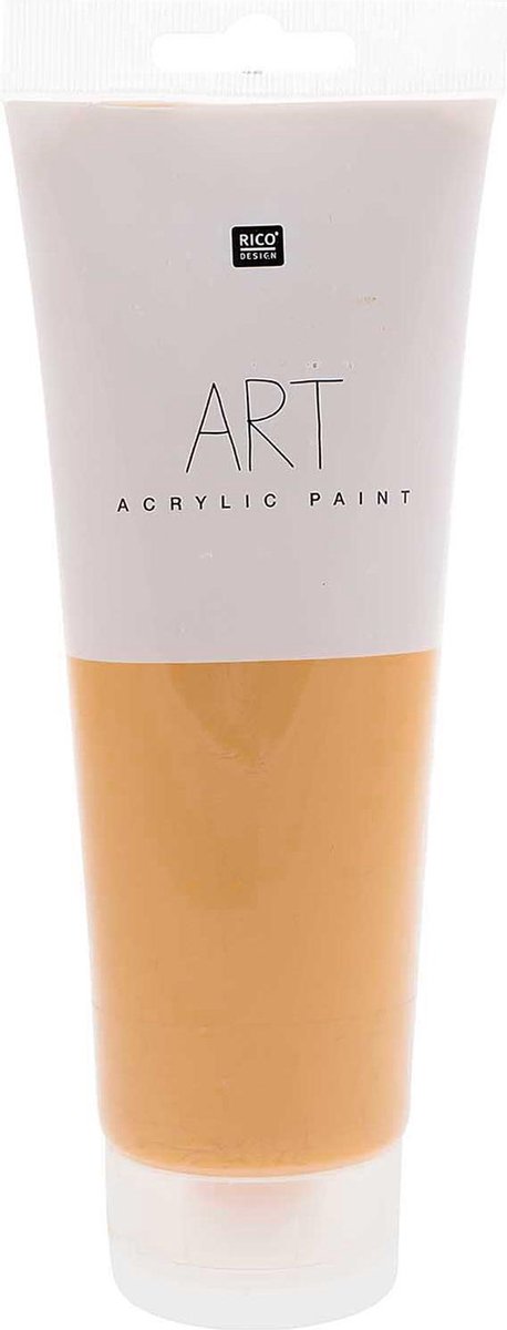 Rico Design ART Series - Okergeel - 100 ML - Eersteklas Acrylverf - Verf - Verf voor Kinderen en Volwassenen - Knutselen - Schilderen met Acrylverf - Hobby - DIY - Hobby en Creatief Volwassenen