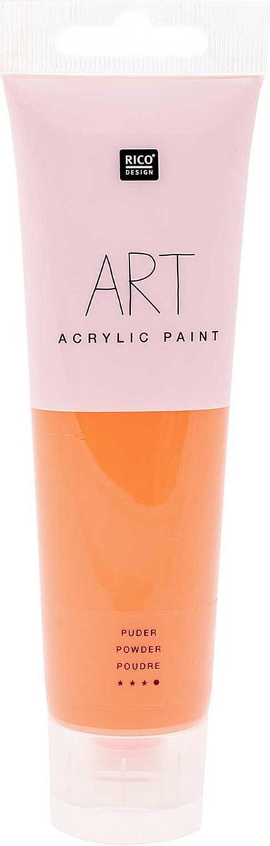 Rico Design ART Series - Powder - 100 ML - Eersteklas Acrylverf - Verf - Verf voor Kinderen en Volwassenen - Knutselen - Schilderen met Acrylverf - Hobby - DIY - Hobby en Creatief Volwassenen