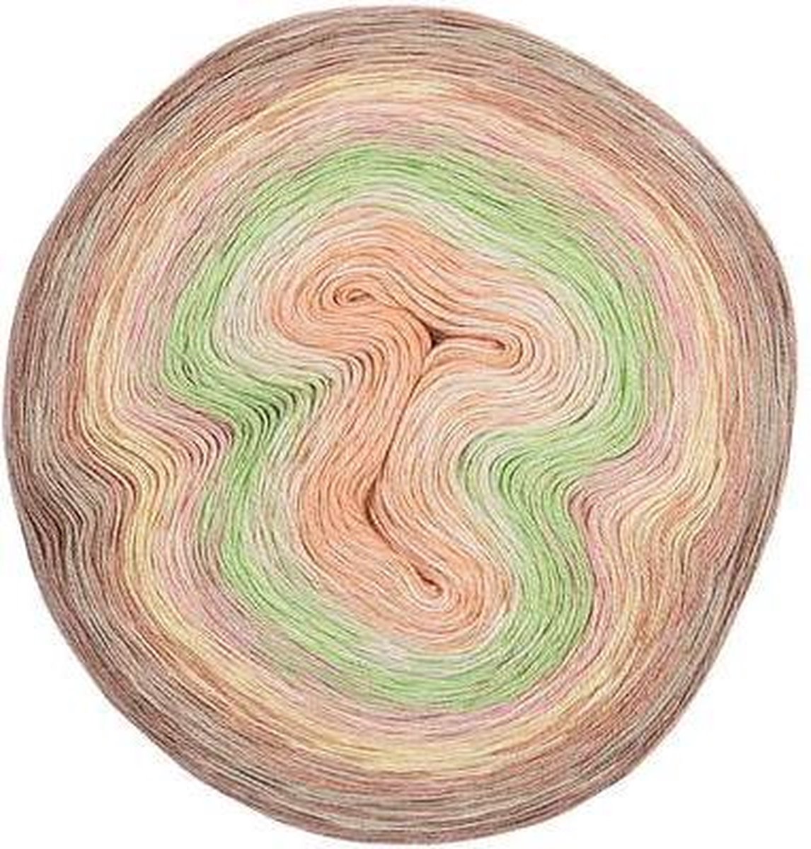 Rico Design Creative Cotton Dègradè Lucky 8 - terra (003) - verloopgaren acryl en katoen garen - 200 grams met 800 meter