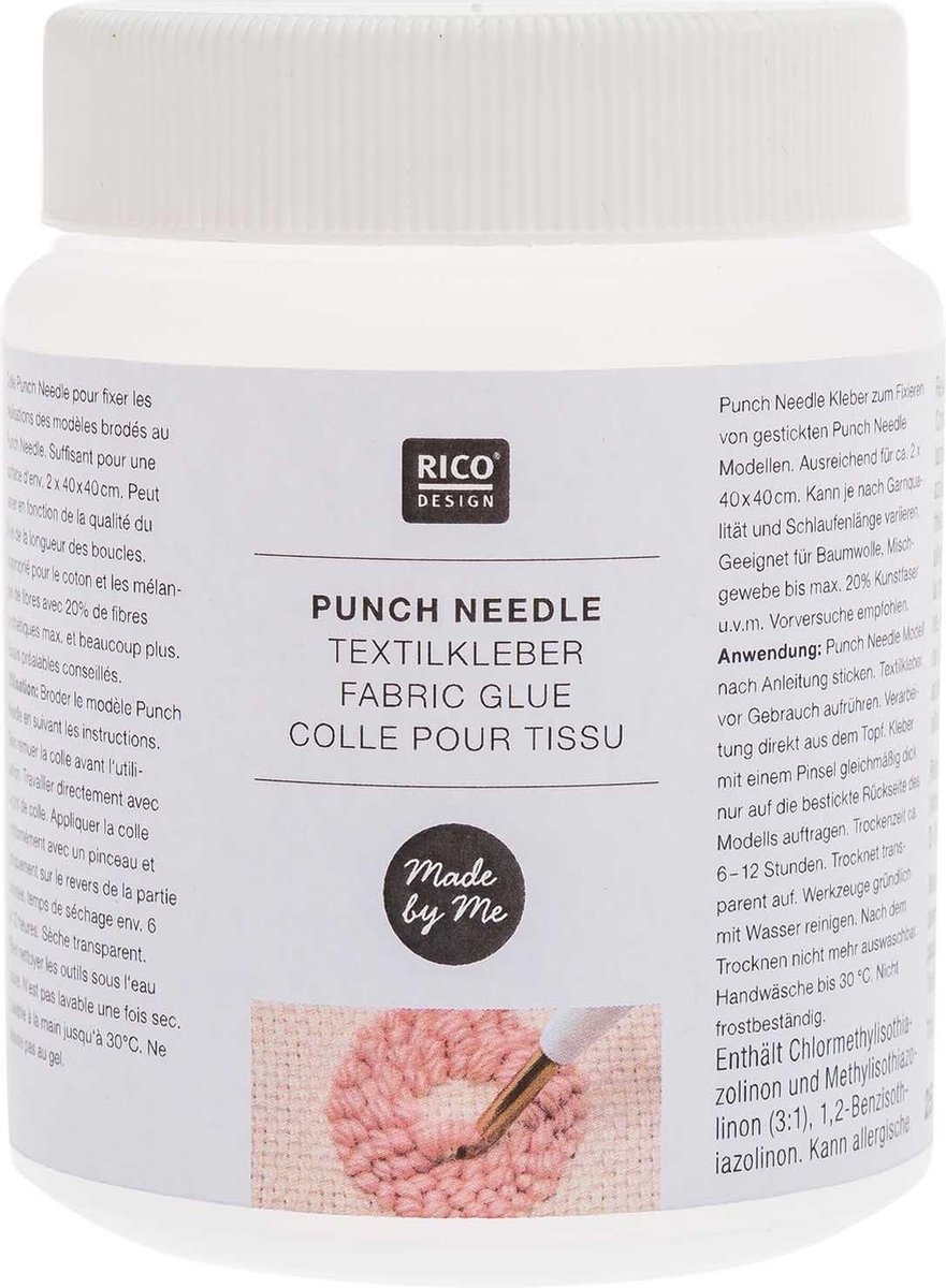 Rico Design Punch Needle Textiellijm 250gr.