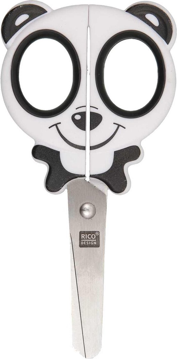 Rico Design Scissors - Kinderschaar - Panda - Schaar - Schaar Linkshandig & Rechtshandig - Kinderen - Schaar Kind - Schaartje - Papierschaar