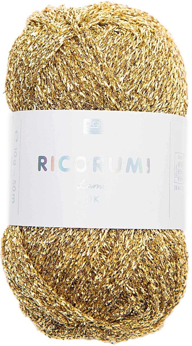Rico design Ricorumi lame gold - goud draad - 10 gram en 50 meter