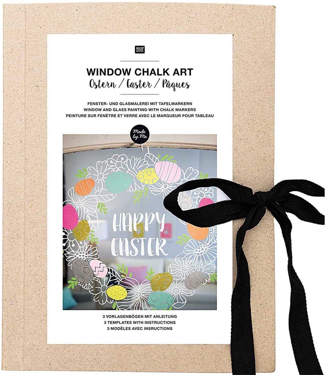 Window Chalk Art Templates 3-delig Easter FSC Mix