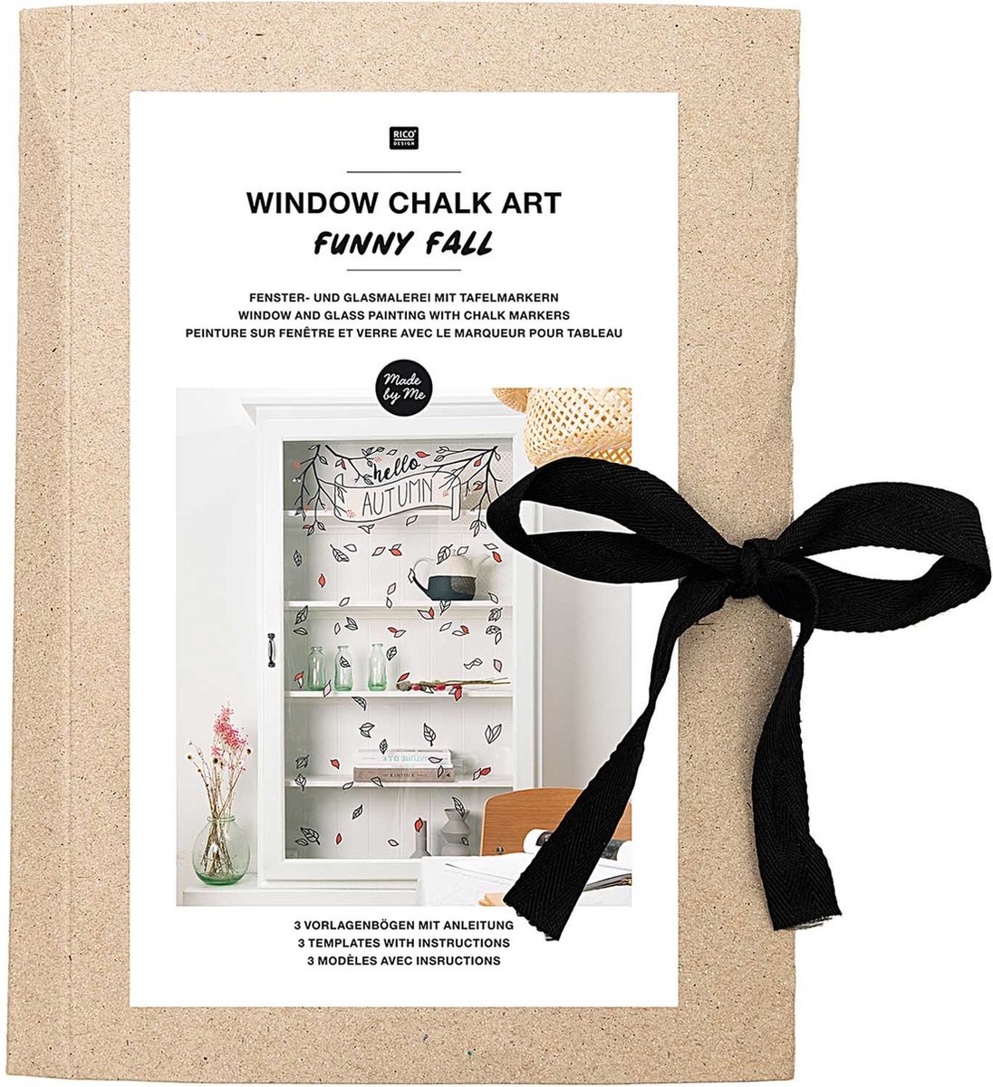 Window Chalk Art Templates 3-delig Funny Fall FSC Mix