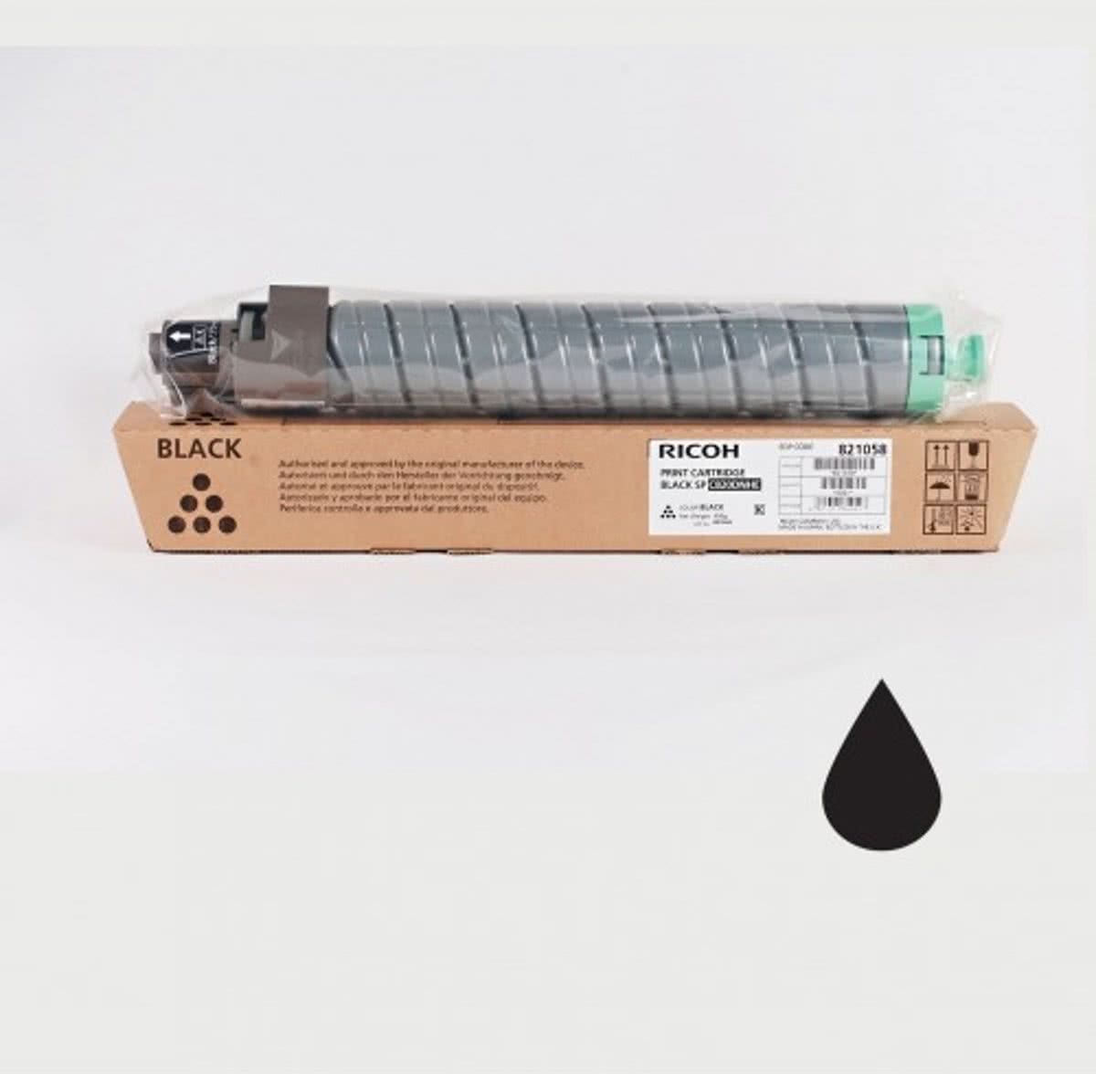 RICOH SP C820DN toner zwart standard capacity 20.000 paginas 1-pack