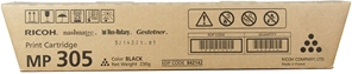 Ricoh 842142 Tonercartridge 9000paginas Zwart toners & lasercartridge