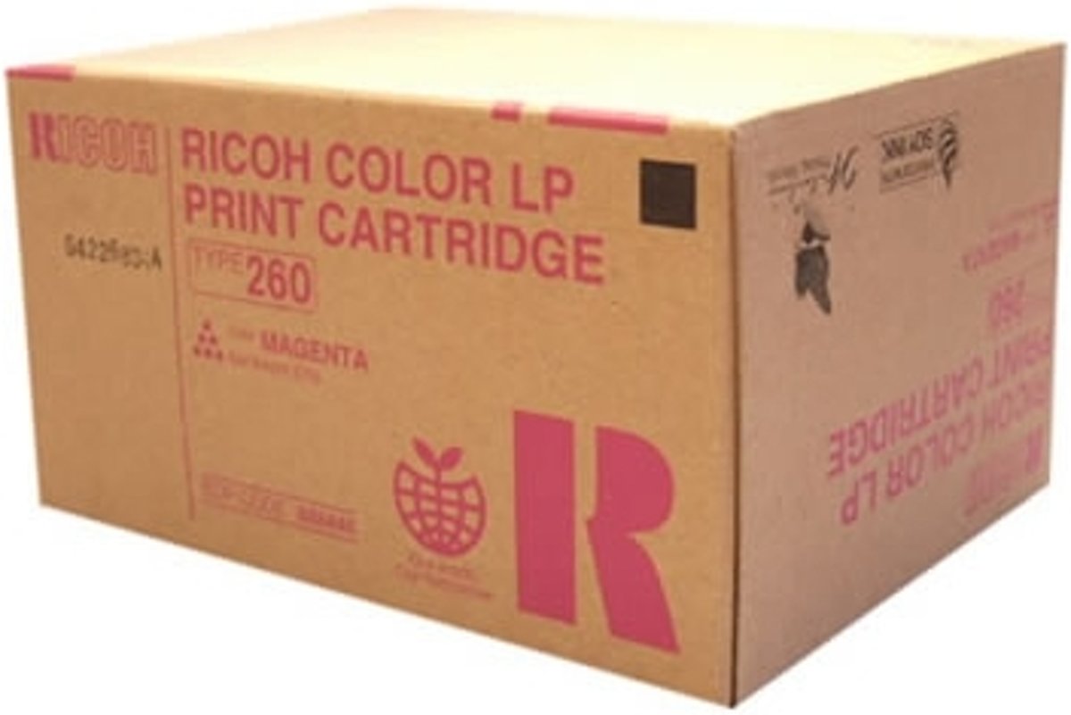 Ricoh COLOR LP PRINT CARTRIDGE TYPE 260 magenta