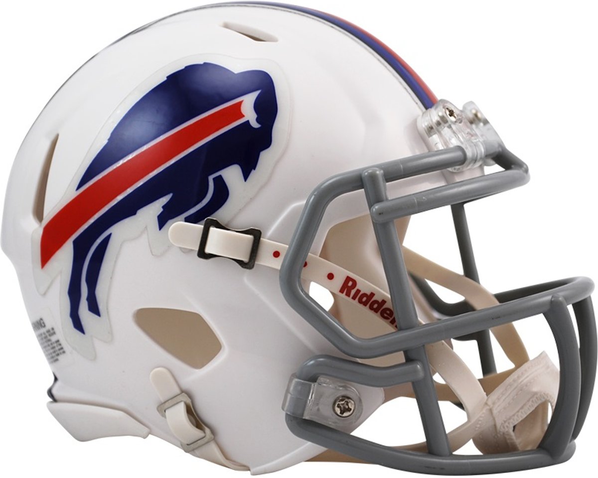 Riddell Replica Mini American Football Helm Bills