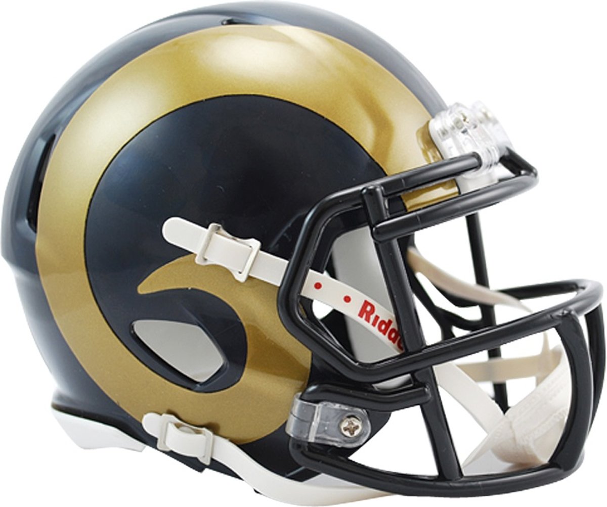 Riddell Replica Mini American Football Helm Rams