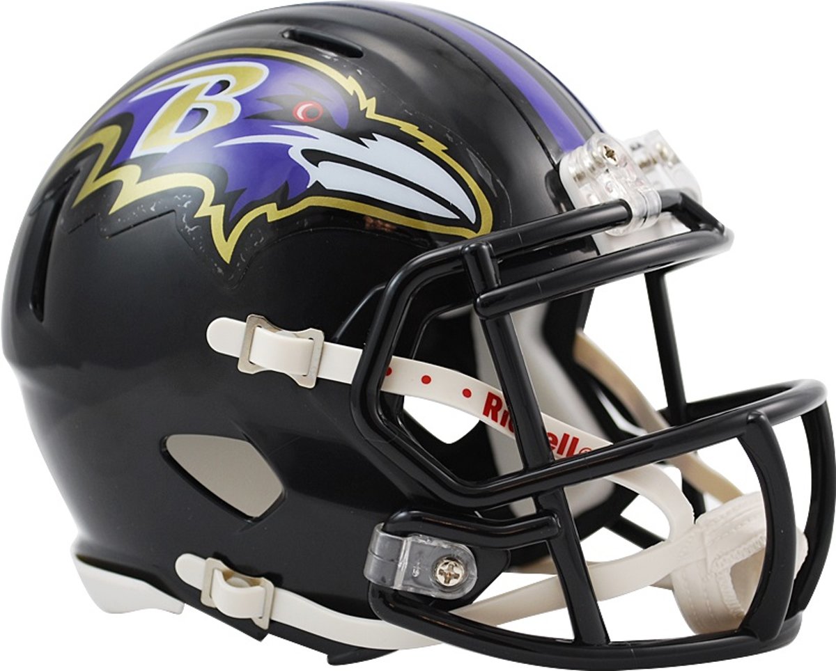 Riddell Replica Mini American Football Helm Ravens