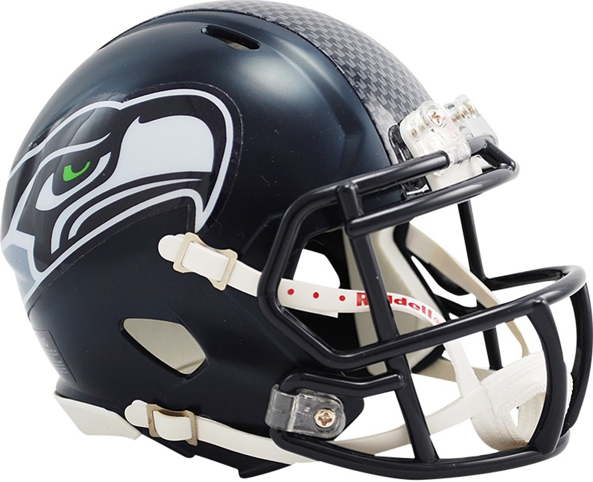 Riddell Replica Mini American Football Helm Seahawks