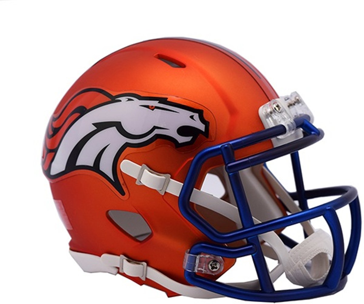 Riddell Speed Mini BLAZE Alt Broncos American Football Helm