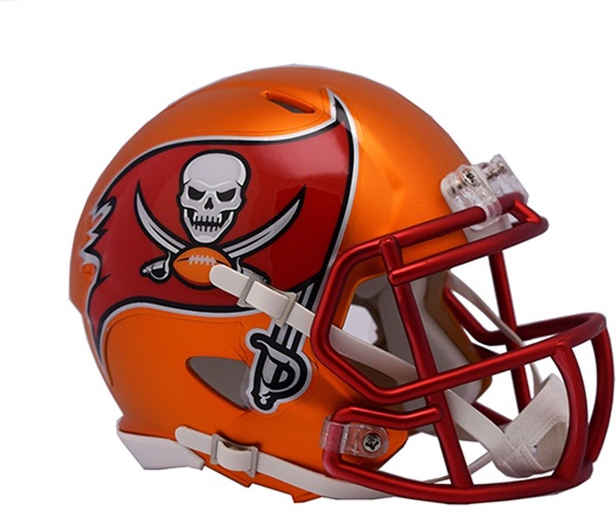 Riddell Speed Mini BLAZE Alt Buccaneers American Football Helm