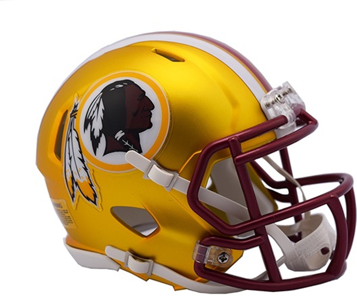 Riddell Speed Mini BLAZE Alt Redskins American Football Helm