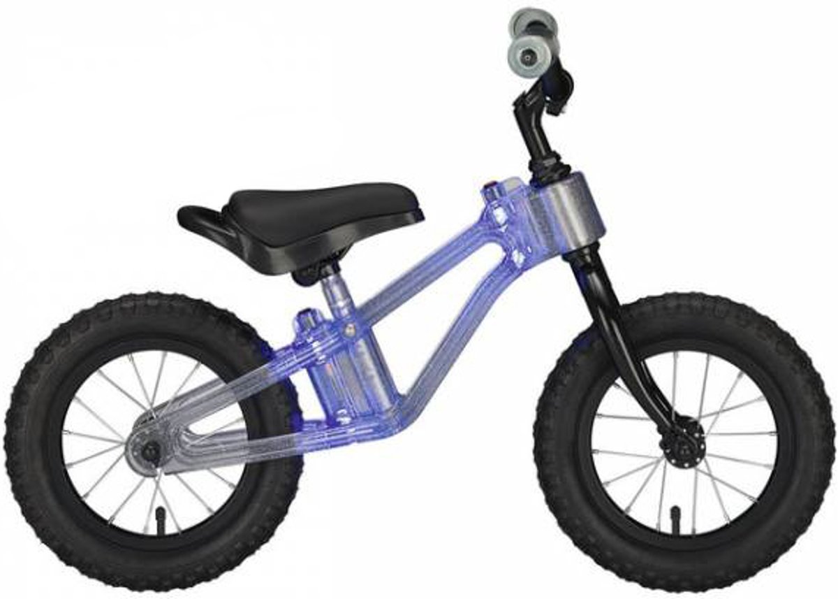 Ridephantom Loopfiets 12 inch - Glitter Blauw