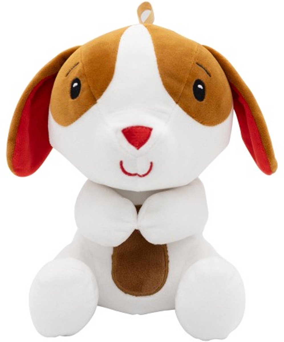  je 2-in-1 Pluche Knuffel Hond (170gr-21cm)