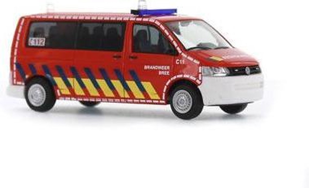 Volkswagen T5 GP Brandweer Bree 1:87 Rietze