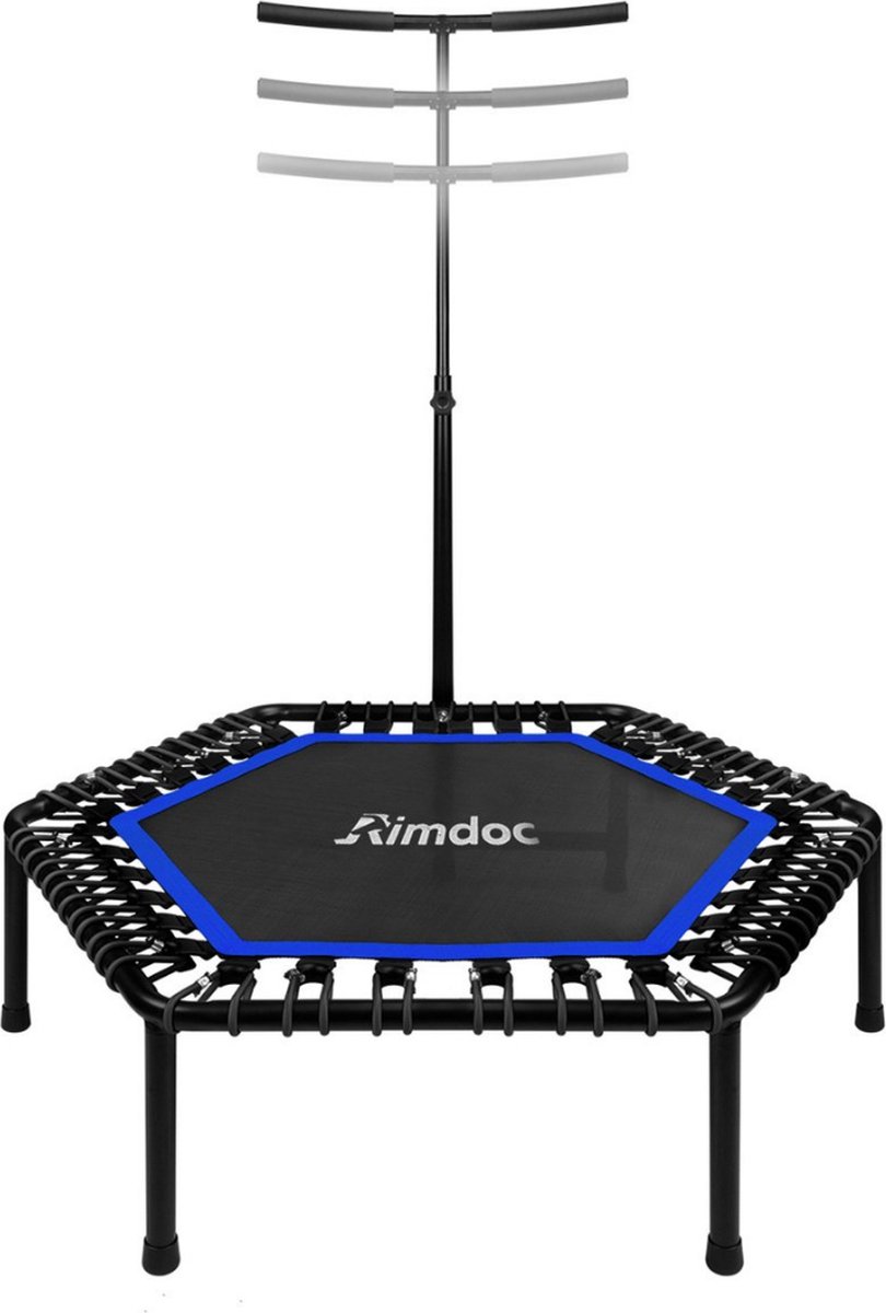 Rimdoc™ Fitness Trampoline met handvat - Sport Trampoline - Buikspieren - Training - Thuis Sporten - 120 CM