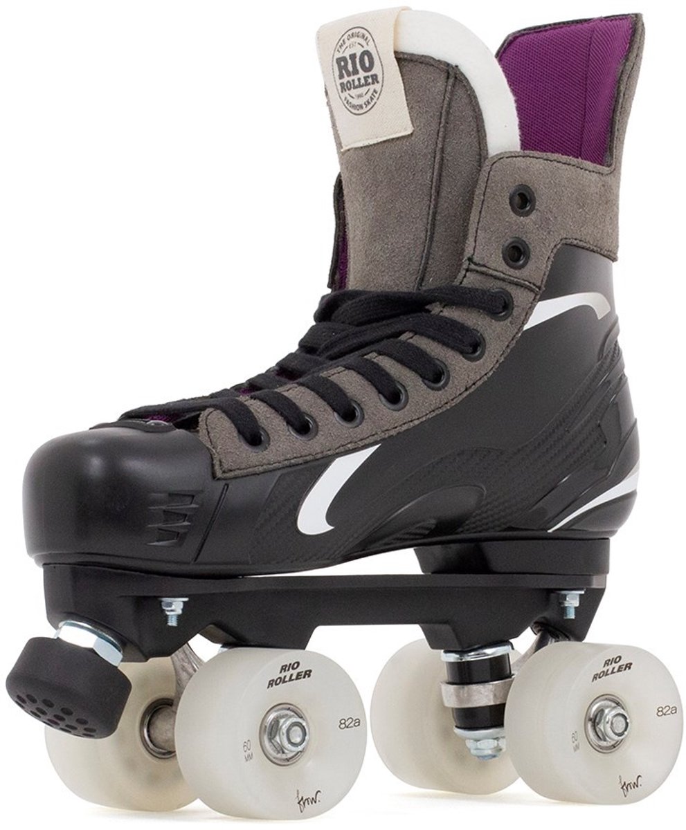   Hockey Quad Skates black