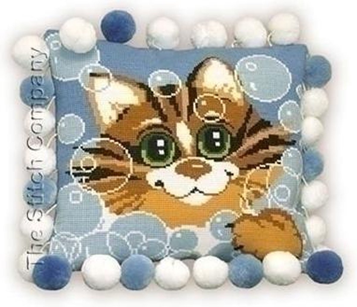 Riolis kruissteekkussen Cat Cushion 386