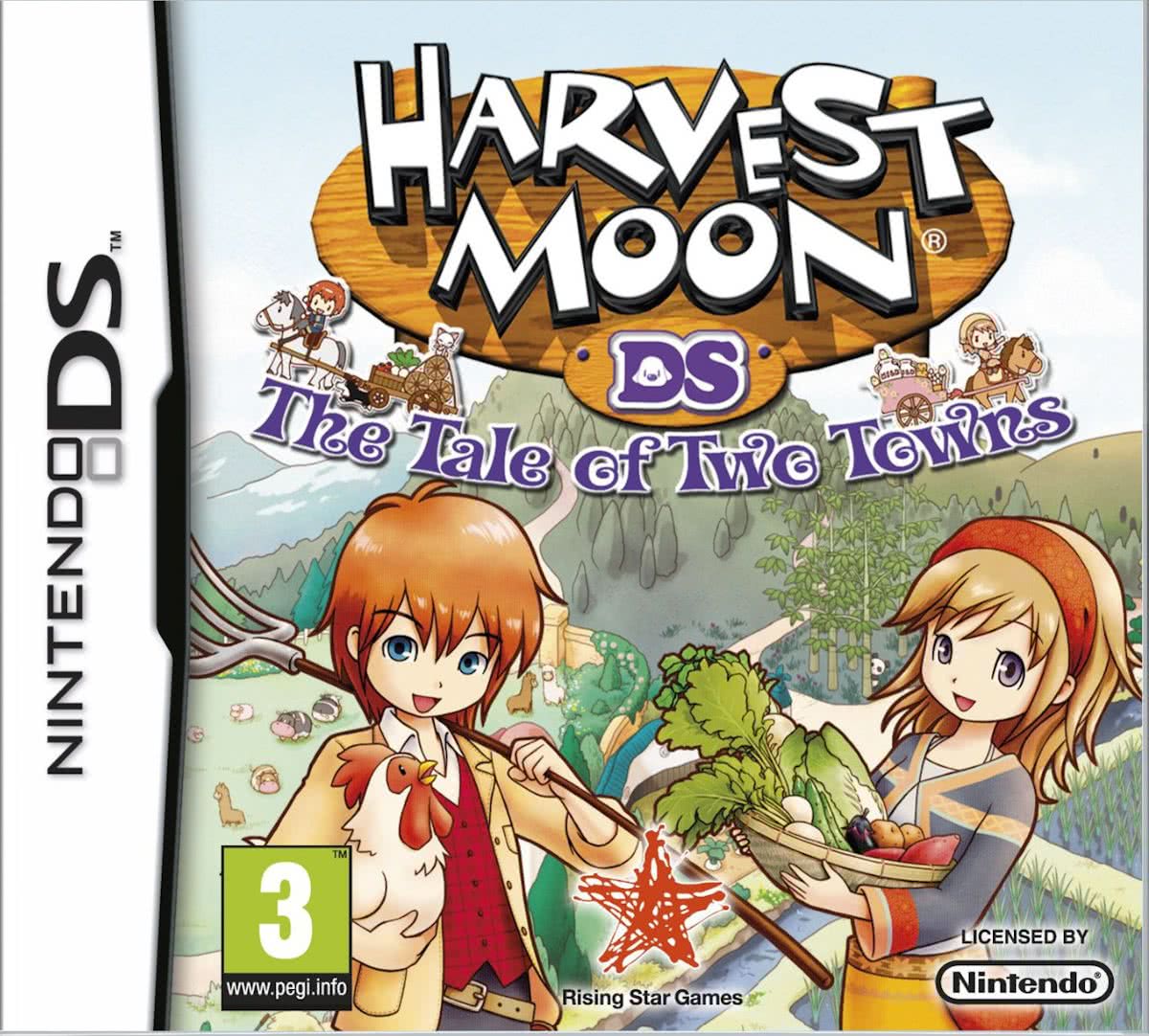 Harvest Moon Tale Of The Two Towns Nintendo Ds