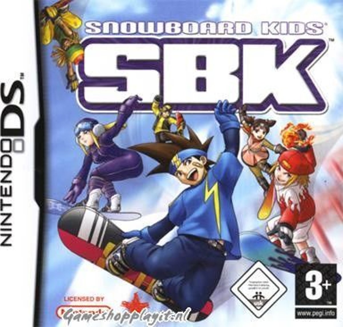 Sbk Snowboard Kids NDS