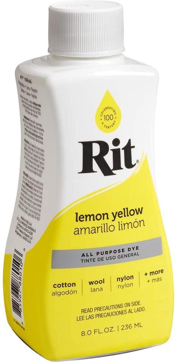 Textielverf Rit Dye Lemon Yellow