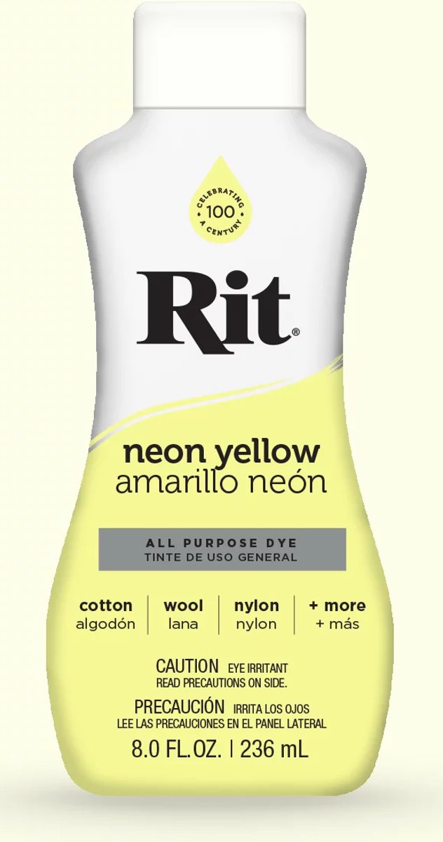 textielverf Rit Dye Neon Yellow