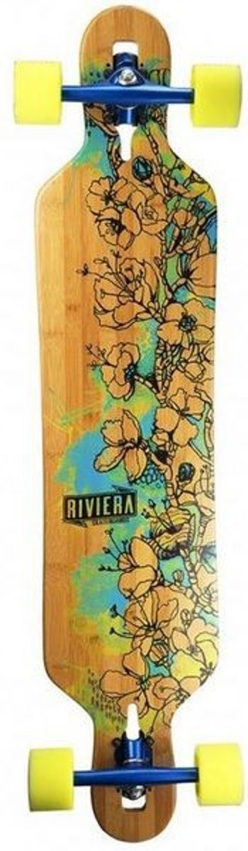 Riviera Water Blossoms 40 Dropthrough Longboard