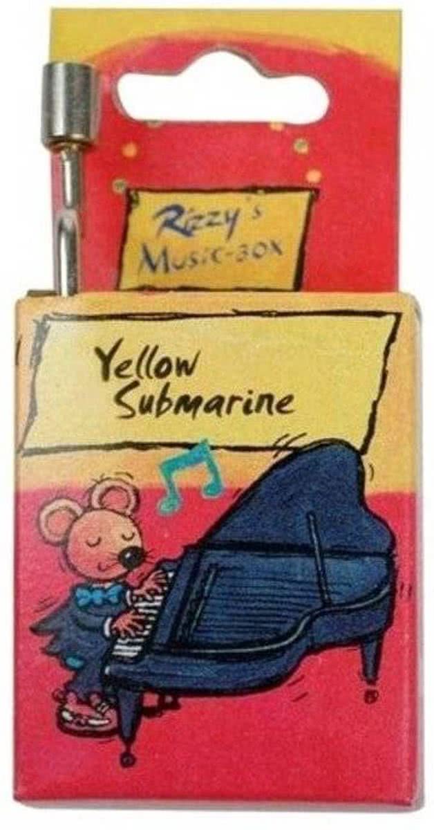 Rizzy - Muziekdoos -  The Beatles - Yellow submarine