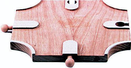 Stratenplan houten kruising - kruispunt wegdeel