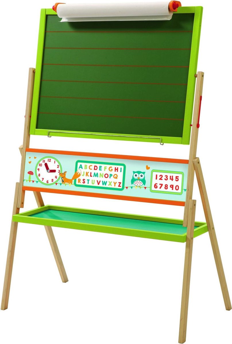 Roba School-/tekenbord Magnetisch Junior 124 Cm Hout Groen