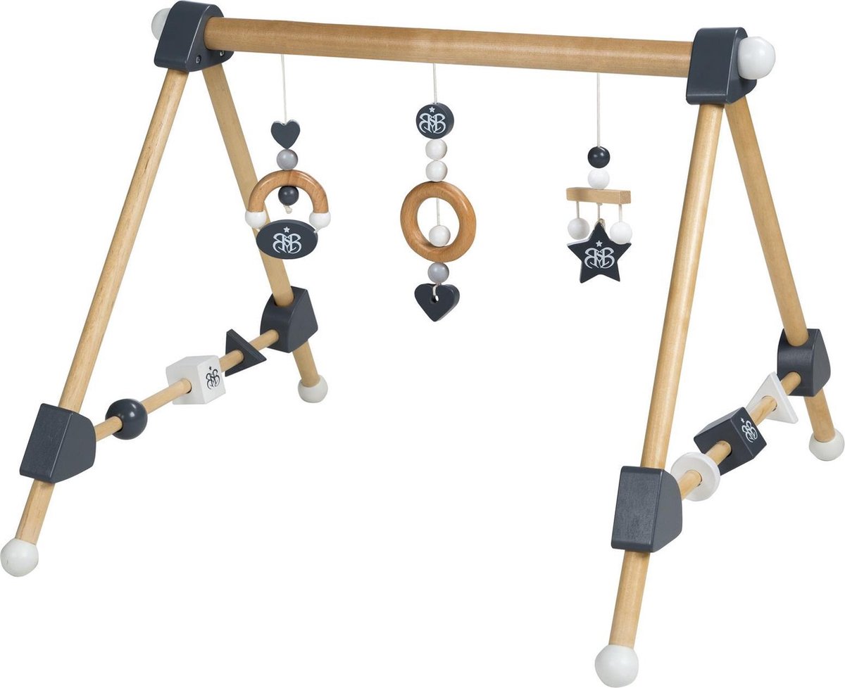 Roba Speeltrapeze Junior 61 X 44,5 Cm Hout/mdf Lichtbruin